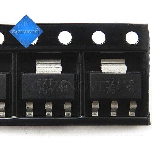 1pcs/lot FZT751TA FZT751 SOT-223 In Stock