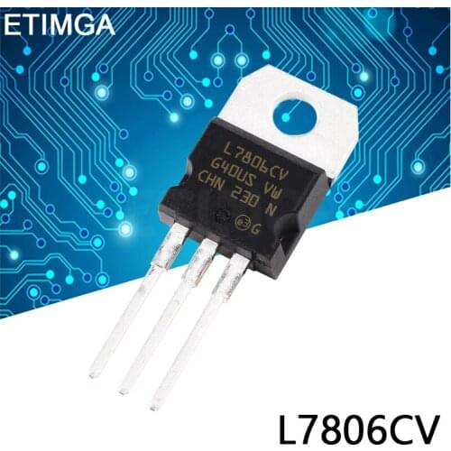 200PCS L7806CV TO220 L7806 TO-220 7806 LM7806 MC7806 new and original IC