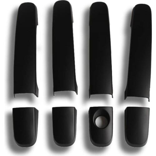 4PCS for Ford Ranger Everest 2012+ Car Chrome Door Handle Cover Trim Decorator Sticker Exterior Accessories