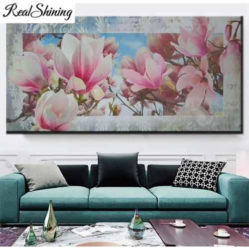 100x50cm orchid LARGE painting 5d Diamond Painting full square round Diamond Embroidery floral diy handmake cross Stitch F484