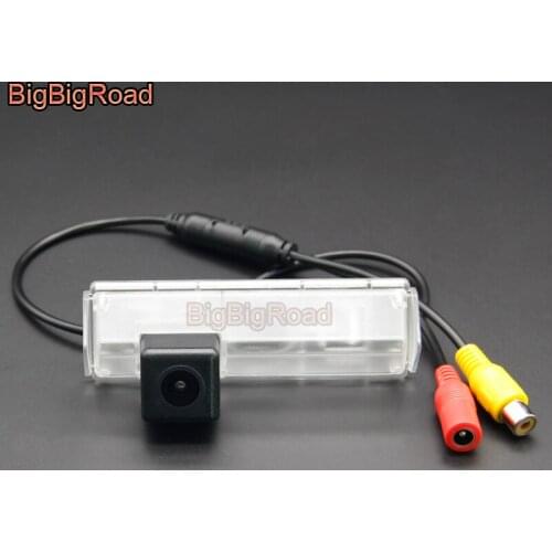 BigBigRoad Vehicle Wireless Rear View Camera HD Color Image Waterproof For Mitsubishi Challenger Montero Sport 2008-2015 Colt