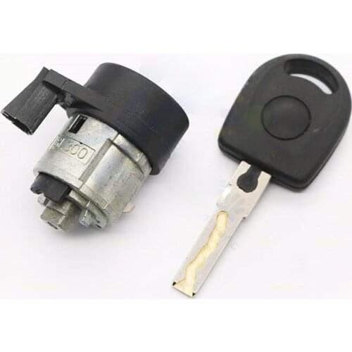 Car Lock Cylinder for VW Passat B5 Bora Polo Ignition Lock Cylinder for Volkswagen