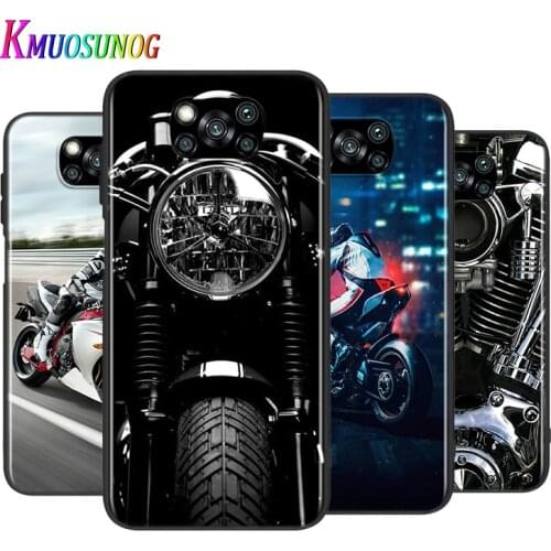 Sports Motorcycle For Xiaomi Mi 11 10T Note 10 Poco X3 NFC M2 X2 F2 C3 M3 Play Mix 3 A2 8 Lite Pro Phone Case