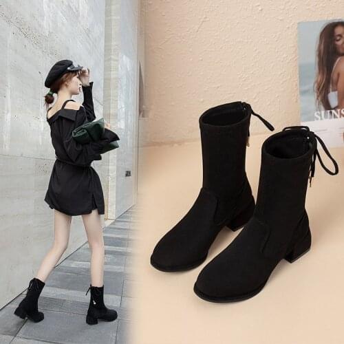 Damyuan 2021 New Comfortable Womens Boots Intellectual Wild Beauty Lining Single Cashmere Optional Soft Casual Womens Shoes