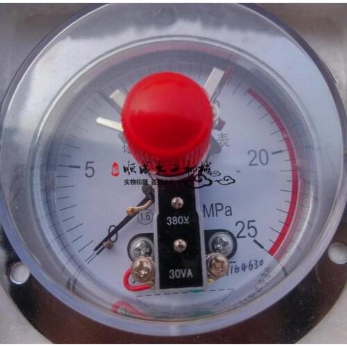 Woodworking Machinery Cold Press Accessories Pressure Gauge 50 Tons Hydraulic Press Accessories GE 60 Tons of Pressure Gauge