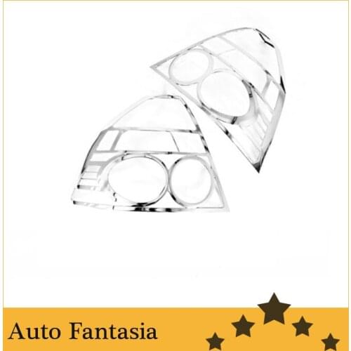 Chrome Tail Light Cover Trim for Chevrolet Aveo T250 Sedan -Free Shipping