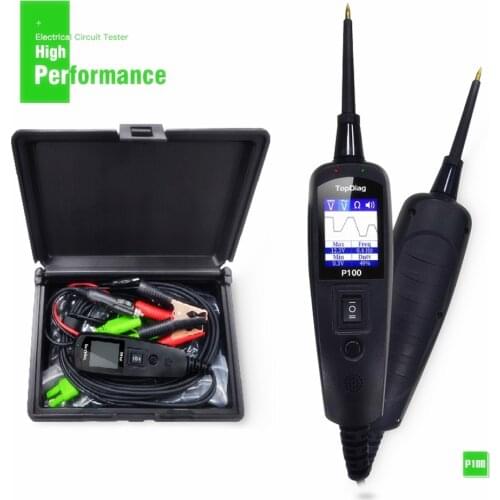 2021 Jdiag Power Test Power Probe P100 Electric Circuit Tester Automotive Diagnostic-Tool P100 for Cars and Trucks Same as PT150
