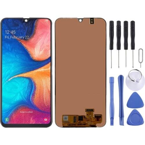 IPartsBuy for Galaxy A20 Original LCD Screen and Digitizer Full Assembly