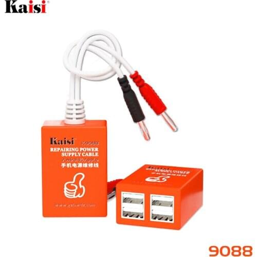 Kaisi K-9088 DC Power Supply Cable For iPhone 6 7 8 XS 11 12 Pro Max Boot line Test line For Android Test Cable