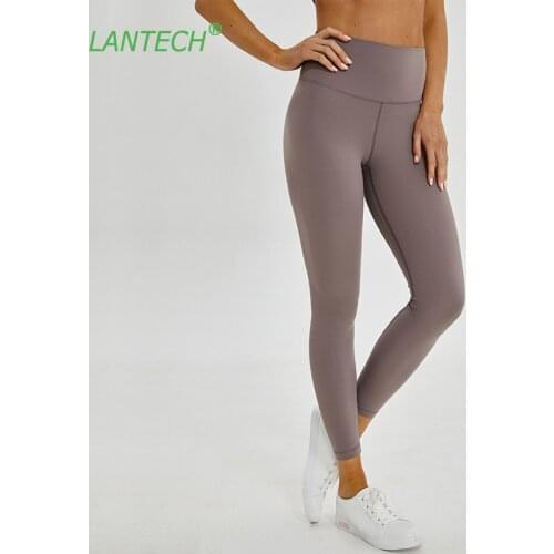 LANTECH Classical 2.0 Versions Soft Naked-Feel Yoga Pants Gym Leggings Sportswear Stretchy Fitness High Waist Women Tights Pants
