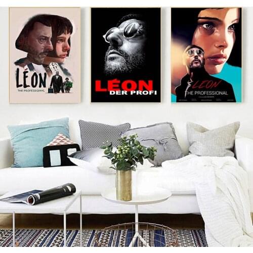 Leon Classic Movie Canvas Painting Posters Wall Art Canvas Painting Nordic Posters And Prints For Living Room Decor