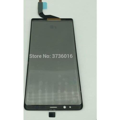 Mobile phone Touch Digitizer with glass Polarizer for samsung Note 8 Front Glass Sensor cover with Polarizer Replacement repair