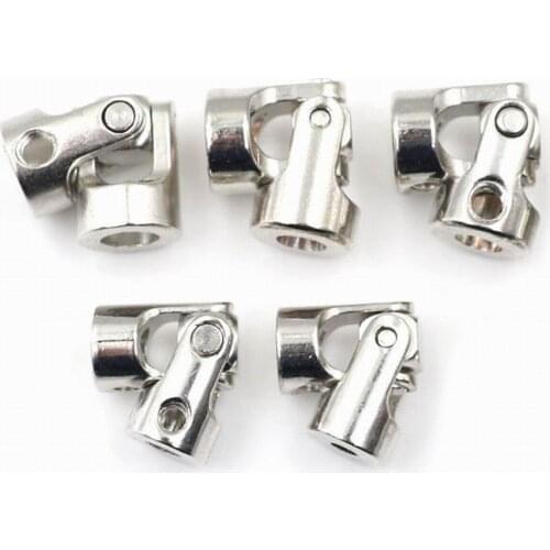 5pcs RC Model Metal Cardan Joint Universal Joint Gimbal Couplings /w Screw 2.3 4 5 6