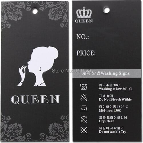 Clothing hang tag 700 gsm paper cardboard hangtag matte lamination/black matte tag printing/clothing labels/logo printing
