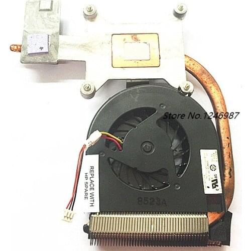 Original New laptop CPU Cooling fan for HP CQ50 CQ60 G60 G70 fan with heatsink 489126-001