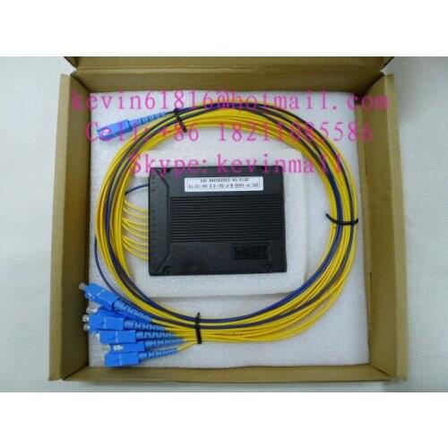 Original ZTE brand SC/PC connector ODN siglemode 1x8 PLC Splitter