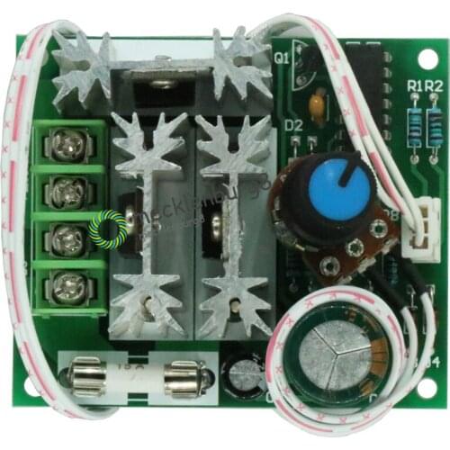 DC 6-90V 15A Pulse Width PWM Motor Speed Controller Switch Drehzahlregler Schalter 6V-90V