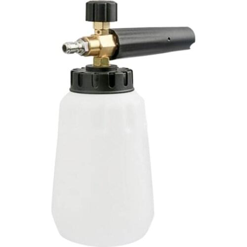 1000MLFoam Adjustable Bottle Snow Foam Lance W/ 1/4'' Quick Connector