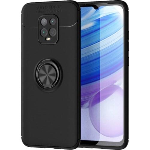 For Xiaomi Redmi 10X Pro 5G Case Luxury Metallic Ring Full Soft Silicone Cover Case For Xiaomi Redmi 10X 5G Redmi10X Phone Case
