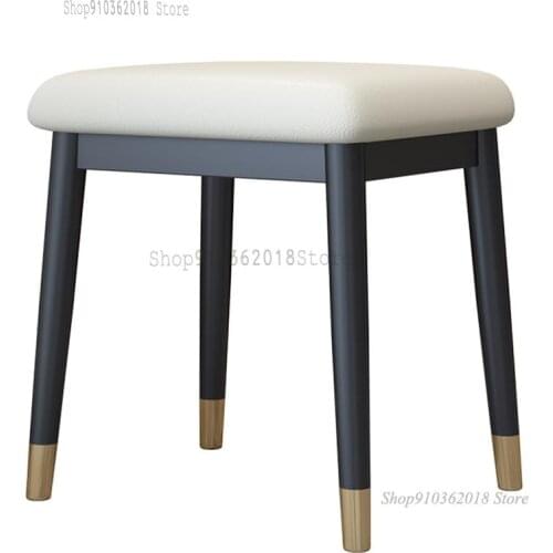 Nordic Light Luxury Dressing Stool Modern Minimalist Home Bedroom Makeup Chair Net Red Ins Dressing Table Stool