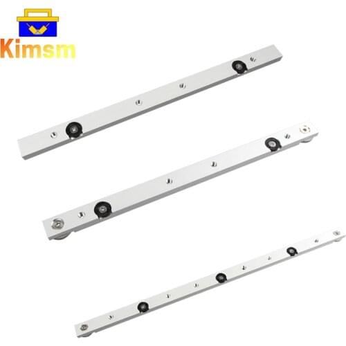 300/450mm Miter Bar Slider Aluminium Alloy Sliders With Ring For T-track For Woodworking Workbench With 2.5mm Allen Key DIY Tool