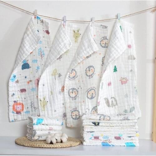 High-secret Gauze Child Towel Cotton Baby Face Towel Baby Towel Class A Water Towel