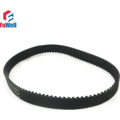 2pcs HTD3M 15mm Width Timing Belt Closed Loop Rubber Belt 309/312/315/318/321/324/327/330/333/336/339mm Gear Transmission Belt