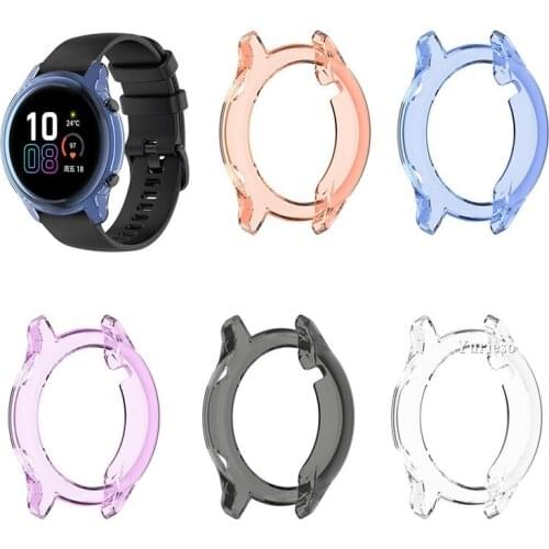 200pcs Watch Cover TPU Clear Frame Protector Covers for Magic Watch2 42mm 46mm Watch Protective Case Cover