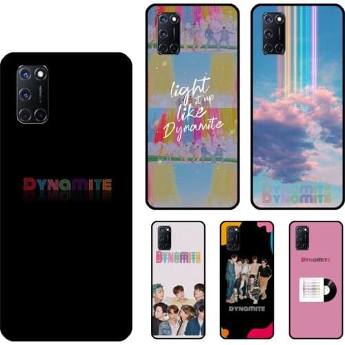 Dynamite Kpop Case For OPPO A53 2020 A31 A9 A5 A52 A72 Reno 4 Pro 2 Z A3S A5S A83 A91 A15 Phone Cover