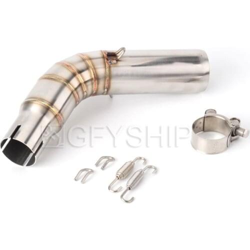 For Suzuki SV 650 2016 2017 2018 2019 SV650X 18 19 SV650 Escape Accessories Slip-on Motorcycle Exhaust Muffler Middle Link Pipe