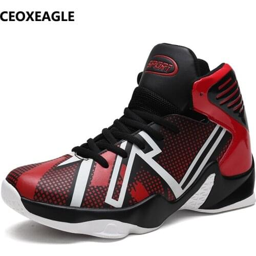 Man Light Sports Shoes Breathable Anti-slip Sneakers Men Lace-up Sports Gym Ankle Boots Shoes Basket Homme Outdoor Mens shoes
