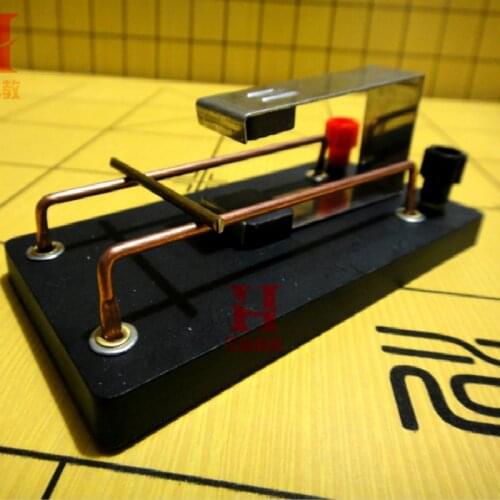 Magnetic field acting on current Experimental apparatus ampere force experimental apparatus for junior school physics teaching