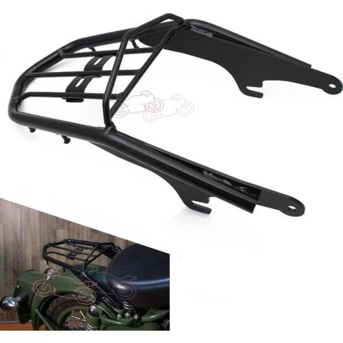 Motorcycle Steel Metal Rear Luggage Rack Bracket For Royal Enfield Classic 500 Stealth Black Pegasus 350 Gunmetal Gray Redditch