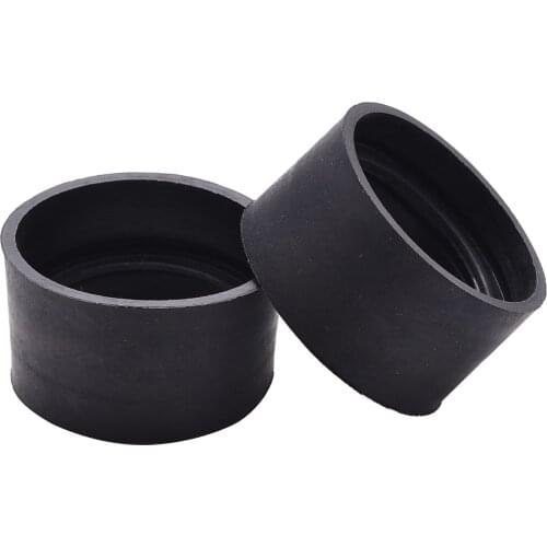 2pcs Black Rubber Eye Guard Soft Rubber Eyepiece Eye Shield 29-30mm Eye Guards Cups For Microscope Telescope Eyepiece Accessory