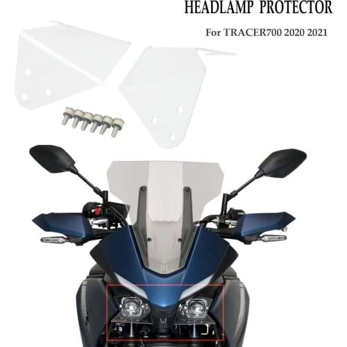 Motorcycle Headlamp Protector For TRACER700 Tracer 700 Tracer 7 GT MT-07 2020 2021 Motorcycle Accessories