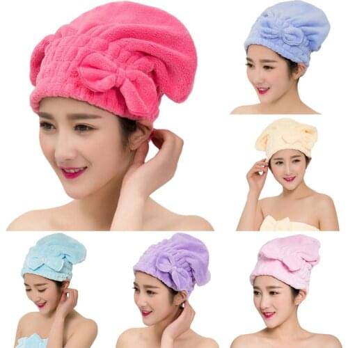 Superfine Fiber Women Towels Bathroom Microfiber Towel Rapid drying Hair Towel Bath Towels For Adults Turban Quickly Dry