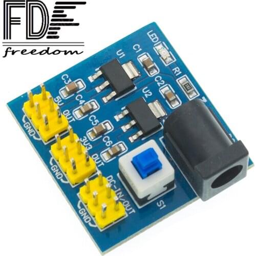5PCS 3.3V 5V 12V Multi Output Voltage Conversion Original DC-DC 12V to 3.3V 5V 12V NEW Power Module