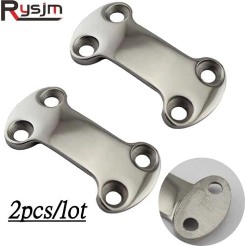 2PCS Stainless Steel Boat Belt Cam buckle Plate 25mm Durable SS304 Strap Fixing Cam Buckle for marine yacht accessories