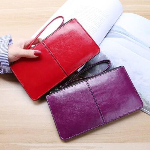 2021 Luxury Womens Wallet Ladies PU Leather Long Womens Mobile Phone Bag Card Bag Handbag Fashion Convenient Wallet Women