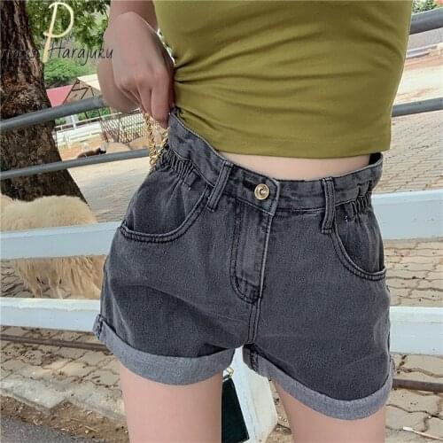 Summer Women Fashion All New 2021 Match Sashes Casual Denim Shorts Crimping High Waist Slim Shorts Jeans Chic Hot Ladies Bottom