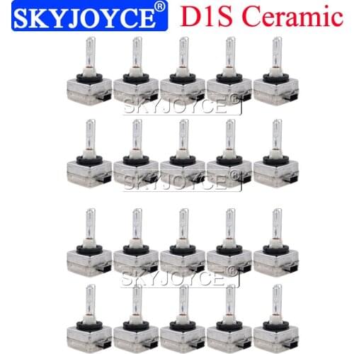 SKYJOYCE Wholesale 20PCS D1S Xenon Bulb 35W D1S 6000K Car Headlight Bulb HID D1S D1C 4300K 5000K 8000K D1S HID Replacement Bulb