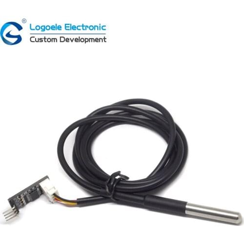 High quality Waterproof Temperature sensor module ds18b20 Serial output Free shipping