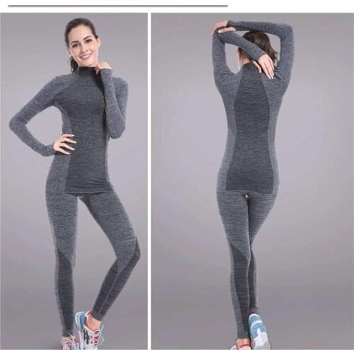 New Running Tights for Women Sports Leggings Sportswear Full Length Quick Dry Yoga Pants Fitness Gym Compression Yoga Leggings