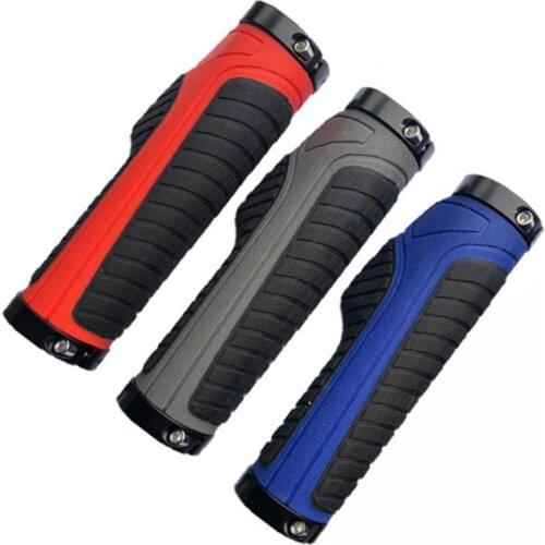 1 Pair 22mm Rubber Bike Handlebar Grips- Cover Bicycle Handlebar Anti-skid Bar Grips- BMX MTB Mountain Bicycle Hand Rest Parts