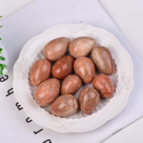 1PC Natural Yellow Moonstone Egg Healing Stone Mineral Ball Women Kegel Exercise Pelvic Floor Muscle Vaginal Health Care Massag