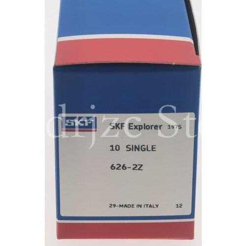 (10 pcs)SKF deep groove ball bearing 626-2Z = 626ZZ = 626Z 6mm X 19mm X 6mm