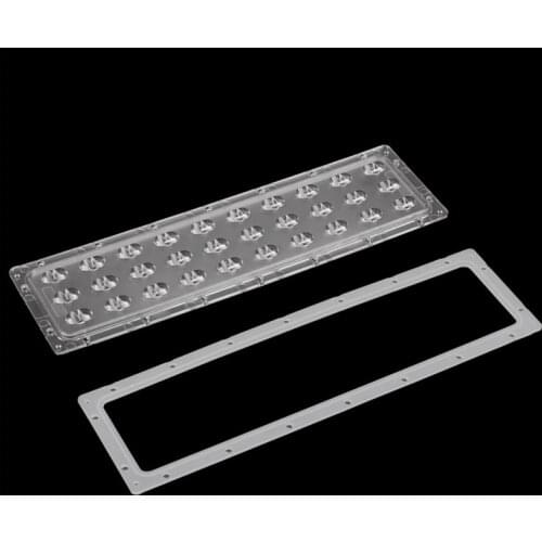 3*10 Factory Made PMMA PC 30W Street light lamps LED LENS Array