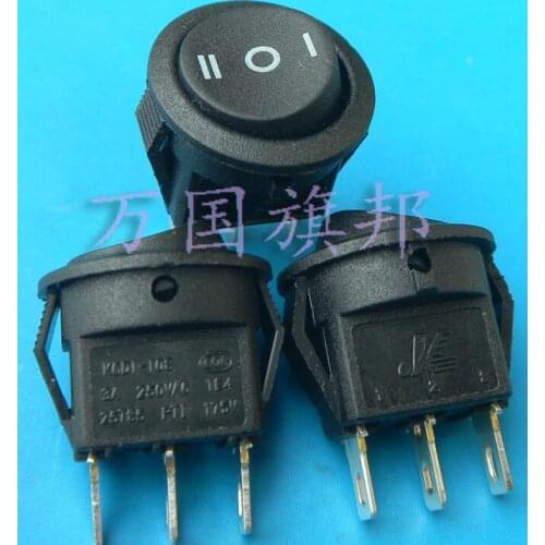 3A 250V 15mm 3P 3T rockey Switch / circular switch
