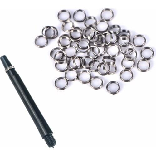 50Pcs Wholesale of Guard Circle for Plastic Dart Shafts Nylon Rod PVC Stem Protection O-ring