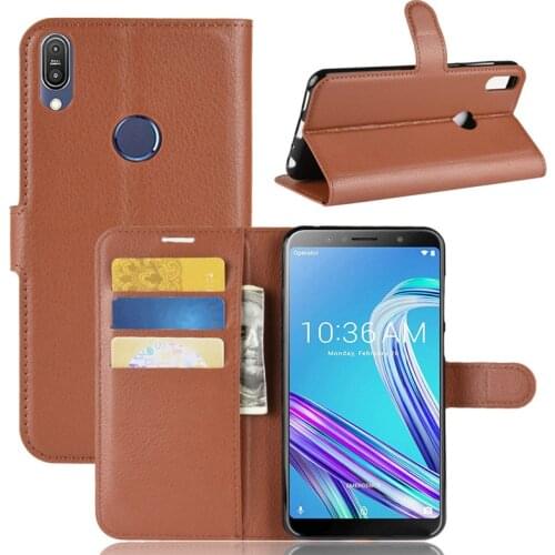 For Asus Zenfone Max Pro M1 ZB602KL Case Flip 6.0 PU Leather Cover Phone Case For ASUS ZB602KL ZB ZB602 602 602KL KL X00TD Case